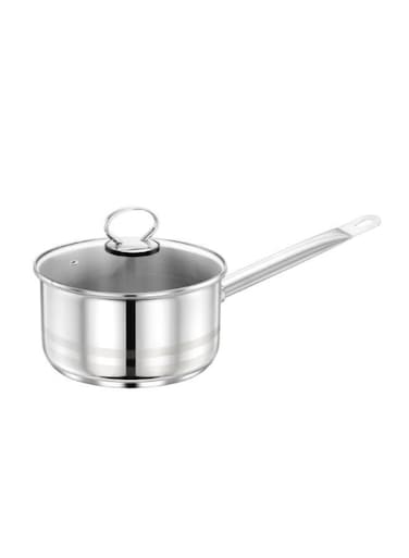 Stainless Steel Sauce Pan 14cm With Glass Lid