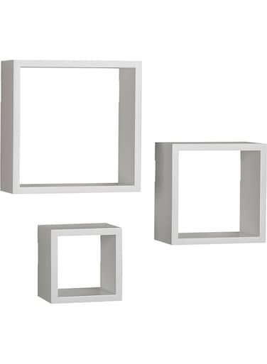 BPA&reg; Floating Square Cube Shelves, for any path
