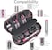 RLSOCO Hard Case for Dyson Airwrap i.d./Airwrap Co-anda2x Multi-Styler and Dryer - Fits 4pcs Long Barrels or Short Barrels - Black (Case Only,Hair Styler is not Included)