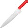 Master 12 Inch Stainless Steel Professional Chef Knife (Red)