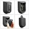 Rubik Key Storage Safe Box with 10-Digits Code Combination Password Security Lock Waterproof Wall Mount Push Button for Home Room Guest Family Key Sharing