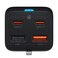 Baseus 65W GaN3 Pro USB Charger PD Fast Charger Adaptor Desktop - For iPhone 12 13 11 Xiaomi Tablets Mobile Phone
