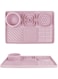 AODALIY Upgrade XL Silicone Lick Mat for Dogs [BPA Free] + [Large Suction Cup] Dog Lick Mat Cat Lick Mat Pet A Great Idea for the Dog in the Shower, Brushing Out etc. (Pink)