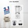 STAR TRACK 3-in-1 Blender, Chopper &amp; Grinder ST-15WD-B500, 500W, 1.5L Plastic Jug, 2-Speed with Pulse, Anti-Slip, Low Power, Premium White