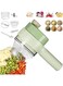 4-in-1 Electric Vegetable Cutter Set &acirc;&euro;&ldquo; Portable Rechargeable Wireless Food Processor &amp; Chopper for Garlic, Onion, Pepper, Celery &amp; Meat
