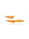 Presto Non-Stick Utility Knife 8 Cm Yellow