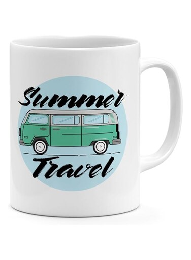 Travel adventure Mug Summer travel RV mug White ceramic mug 11oz Novelty coffee Mug Loud Universe
