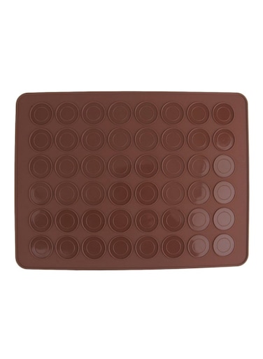 Oven Baking Mat Sheet Brown 39x28.5centimeter