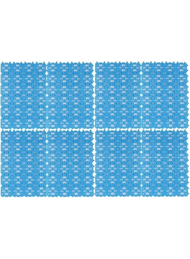kathson Rabbit Cage Floor Mat Plastic Mats Feet for Pet Cat Dog Rabbit Hamster Rat Chinchilla Guinea Pig 8 Pack