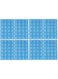 kathson Rabbit Cage Floor Mat Plastic Mats Feet for Pet Cat Dog Rabbit Hamster Rat Chinchilla Guinea Pig 8 Pack