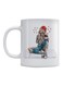 Nutella Printed Ceramic Mug White/Blue/Red