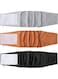 Avont 3 Pack Washable Male Dog Diapers (M 12"-16"), High Absorbent Reusable Belly Band Waist Wrap for Male Dogs -Black/Brown/Grey