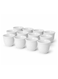 Premium Ceramic Arabic Cawa Cup Set &acirc;&euro;&ldquo; 12 Pieces, 85ml Each   Elegant Traditional Coffee Cups with Smooth Finish in Window Color Gift Box (SD-61353-P)