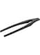 Staub Tong. Ergonomic Acacia wood handle. Matte black silicone head. Handwash recommended. 31 cm Designed by STAUB in France