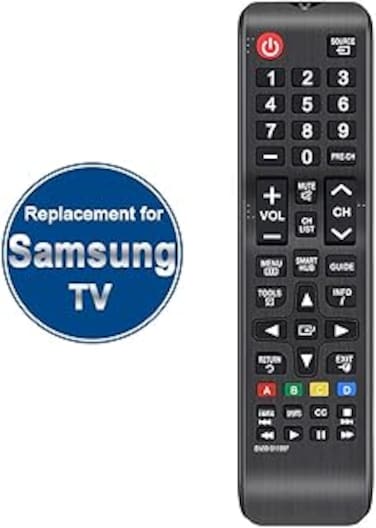 Gvirtue BN59-01199F Replacement Universal Remote Control for Samsung LCD LED HDTV 3D TVs Remotes, Fit for BN59-01199F AA59-00666A AA59-00741A AA59-00600A AA59-00622A BN59-01178W AA59-00786A