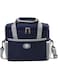 TAPIT Insulated Lunch Bag for Kids Adults Reusable Leakproof Lunch box Cooler Tote Bag Large Lunch Bag with Adjustable Shoulder Strap Kids Adult Lunch Box for Office Work Picnic Outdoor (A02-Navy)