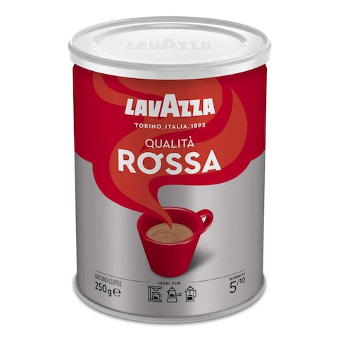 Lavazza Qualita Rossa Ground Coffee Can, 250g