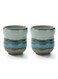 2PCS Ceramic Coffee Cup Mug for Tea Cup 237mL