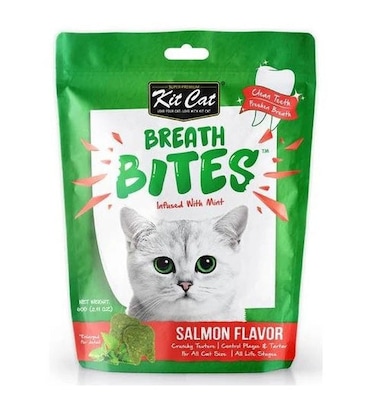 Kit Cat Breath Bites Salmon Flavor 60g
