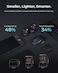 OBSBOT Tiny 3 AI-Powered Spatial Audio 4K Webcam, AI Tracking PTZ Camera with 1/1.28" Sensor, Tri-Mic, Voice &amp; Gesture Control, 120FPS, HDR, Web Cam for PC, Laptop, Streaming, Meeting, Switch 2, etc.