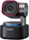 OBSBOT Tiny 3 AI-Powered Spatial Audio 4K Webcam, AI Tracking PTZ Camera with 1/1.28" Sensor, Tri-Mic, Voice &amp; Gesture Control, 120FPS, HDR, Web Cam for PC, Laptop, Streaming, Meeting, Switch 2, etc.