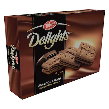 Tiffany Delights Bourbon Chocolate Cream Biscuits, 200g