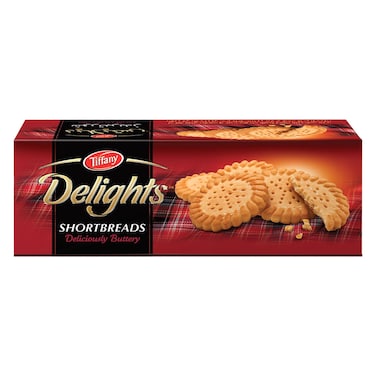 Tiffany Delights Deliciously Buttery Shortbread, 200g