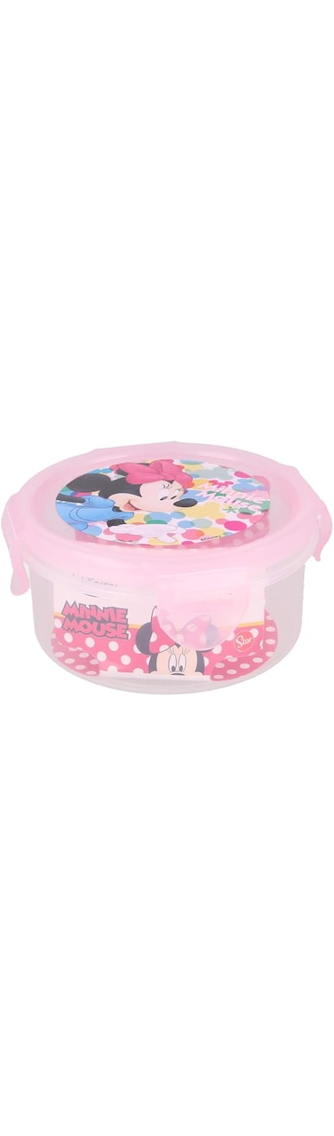 Stor Round Hermetic Food Container 270Ml Minnie Feel Good