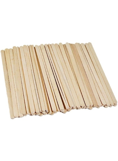 Coffee Stirrer Set Beige 19cm
