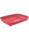 Moderna Arist-O-Tray-Cat Litter Tray 36.7 x 27.1 x 6.2 cm-Spicy Coral
