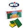 Arix Synthetic Sponge 3 pcs - Heavy-Duty Scrubbing for Stainless Steel &amp; Non-Delicate Surfaces