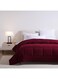 Home Essence Reversible Comforter 160x240cm - Burgundy