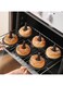 6-Piece Silicone Baking Molds Set, Food-Grade Donut Cake Mousse Pudding Molds, Heat Resistant -30&acirc;&bdquo;&fnof;-230&acirc;&bdquo;&fnof;, Easy Release Cone Design