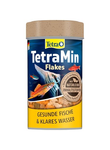 Tetra Min Flakes Aquarium Fish Food, 20 gm