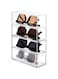 Sagreeny Acrylic Sunglasses Organizer with 4 Drawers Clear Eyeglass Case Eyeglass Storage Display Holder Multipurpose Drawer Organizer Tray for Jewelry Watch Perfume Vanity