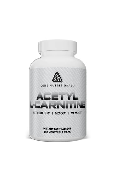 Acetyl-L-Carnitine (ALCAR)  High Bioavailability for Energy, Focus &amp; Fat Metabolism, Supports Brain Health, Mood, Recovery &amp; Performance - 100 Capsules