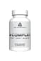 Complete B Vitamin Complex for Energy, Metabolism, Mood &amp; Nervous&acirc;&euro;&lsquo;System Support, Daily Health Formula - 90 Capsules