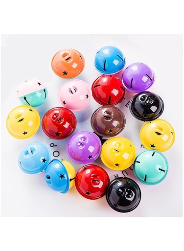 Osvela Cat Toy Balls with Bell Jingle Mental Balls for Cats Kittens Interactive Cat Toys 12 PCS Assorted Color