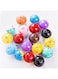 Osvela Cat Toy Balls with Bell Jingle Mental Balls for Cats Kittens Interactive Cat Toys 12 PCS Assorted Color