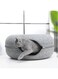 Cat Tunnel Bed,Detachable Felt Cat Nest,Round Donut Felt Pet Nest,Four Seasons Available cat nest,Semi-Closed Washable Cat Tunnel Nest (Grey)