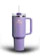 Quencher H2.0 Tumbler with Handle and Straw 40 oz   Flowstate 3-Position Lid   Cup Holder Compatible for Travel   Insulated Stainless Steel Cup   BPA-Free   Periwinkle Shimmer