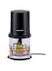 AGARO Electric Chopper, 400 Watts, Vegetable Chopper, Cutter, 100% Pure Copper Motor, Chop, Mince, Puree, Dice, Twin Stainless Steel Blade, 500 Ml, One Touch Operation, Elegant, Black