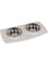 Pawsitiv Tile Dinner Set White M+M350ml+ 350ml