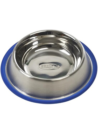 Buster Stainless Steel bowl blue base 0.45L 19.5cm