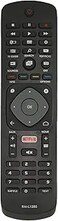 New Replacement Remote Control with Netflix Buttons Fit for Philips Smart TV, No Setup Required Universal Philips Remote Control 50PFL5601/F7 65PFL5602/F7 55PFL5602/F7 50PFL5602/F7 43PFL5602/F7
