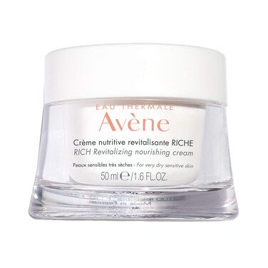 Eau Thermale Av&Atilde;&uml;ne RICH Revitalizing Nourishing Cream, Ultra Nourishing Face Moisturizer, Non-comedogenic 1.6 fl. oz.