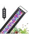 hygger Advanced 24/7 Lighting Cycle LED Aquarium Light Multi-Color Full Spectrum Light with Timer for 30-45 cm Freshwater Planted Tank (14W(30-45cm)) - blue