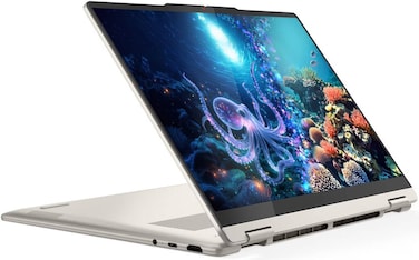 Lenovo Yoga 7 2-in-1 14AKP10 Laptop, 14" WUXGA Touch Display, AMD Ryzen AI 7 350, 16GB RAM, 512B SSD, AMD Radeon 860M Graphics, Backlit ENG Keyboard, Windows 11, Seashell + Free MS Office 2024 Included
