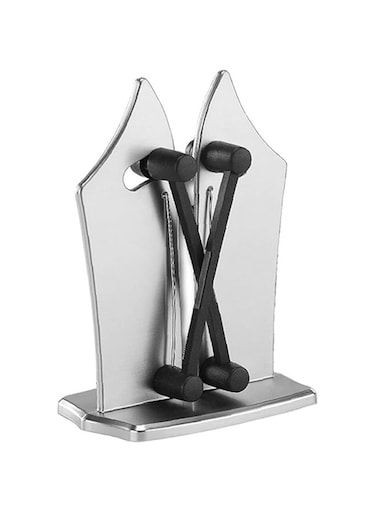 Dubai Gallery Kitchen Knife Sharpener Silver 5.51 X 3.74 X 7.48Inch