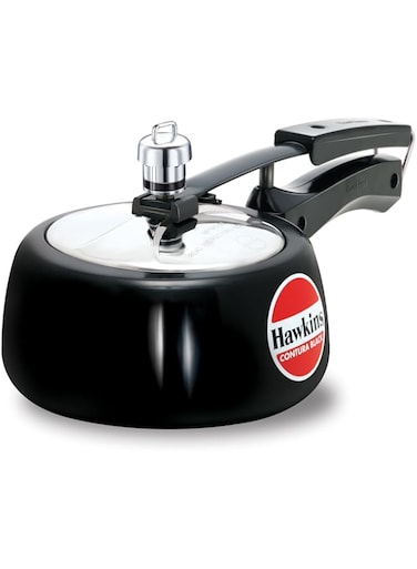 Hawkins Contura Hard Anodized Pressure Cooker, 1.5 Liters